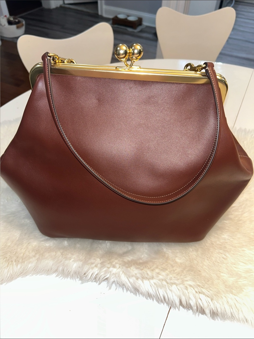 Coach Kisslock Frame Bag